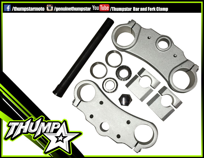 3008 | Fork Clamps Complete Assembly 1-1/8