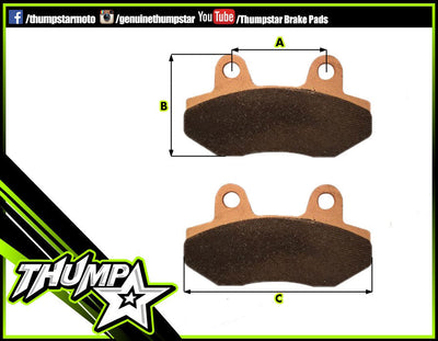 3544 | Front Brake Pad Double Piston