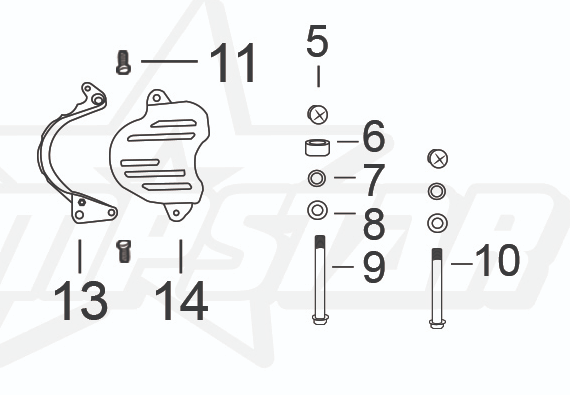 3962 | Stator Guard- Complete Assembly