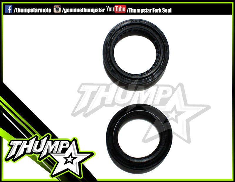 3973 | Fork and Dust Seals (Fork 33x43x10.5 + Dust 33x43x14)