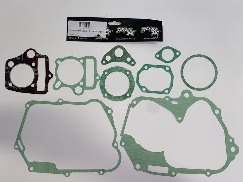 4011 | Gasket Kit for YX125 Engines (Kick Start)