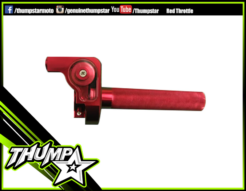 7455 | Throttle Assembly- CNC Milled (Red)